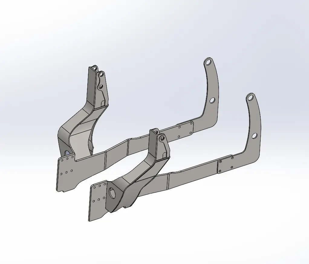 NC-1100 Loader Frame Mounts