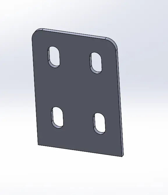 [CWS-0026] Purlin Tab 6 inch (3/16)