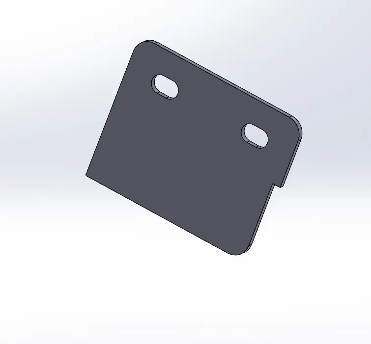 [Purlin Tab 6 inch Wall] Purlin Tab 6 inch Wall (3/16)