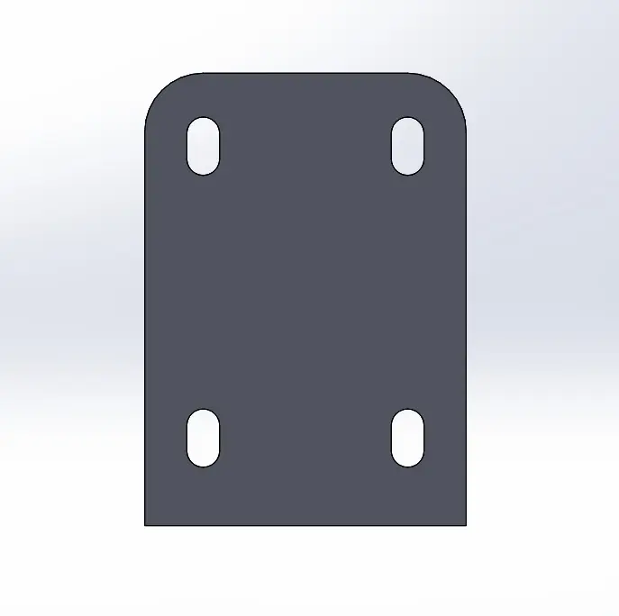 [CSW-0034] Purlin Tab 8 inch  (3/16)